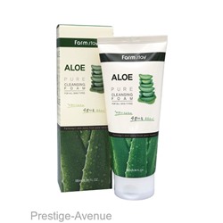 Пенка для умывания FarmStay Aloe Pure Cleansing Foam с экстрактом алоэ 180мл