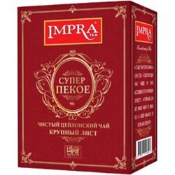 IMPRA. Super Pekoe 90 гр. карт.пачка