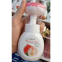 Мыло - пенка в форме цветка P.TWO.P Honey Peach Cleansing mousse 200мл