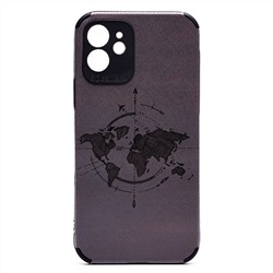 Чехол-накладка - SC310 для "Apple iPhone 12" (009) (black)