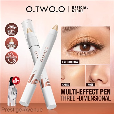 O.TWO.O Универсальный стик для макияжа Multi-purpose Makeup stick With Concealer Eyeshadow Highlighter Pencil  SC058 #01 Milk