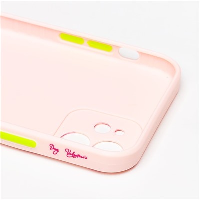 Чехол-накладка - SC246 для "Apple iPhone 12" (002) (light pink)