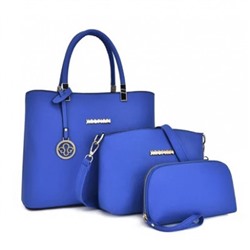 Набор сумок из 3 предметов, арт А107, цвет:синий