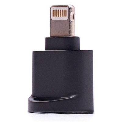 Адаптер - для чтения карт microSD,Lightning-порт (black)