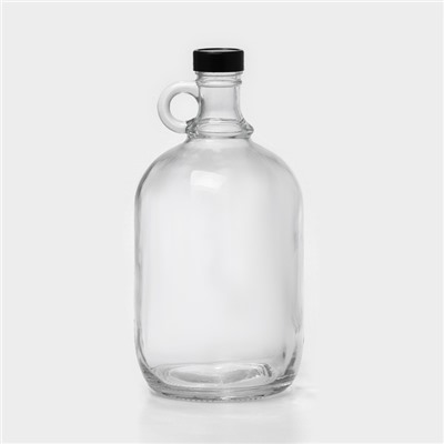 Бутылка стеклянная с ручкой «Гера», 2,05 л
