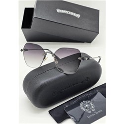 Набор женские солнцезащитные очки, коробка, чехол + салфетки #21235957