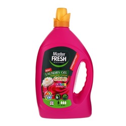 Гель для стирки Master FRESH GOLD "формула защиты цвета", COLOR, концентрант, 2,75 л