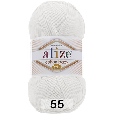 Пряжа Alize Cotton Baby Soft