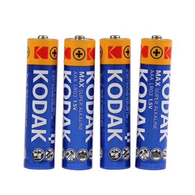 Батарейка алкалиновая Kodak Max, AAA, LR03-24BOX, 1.5В, бокс, 24 шт.