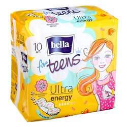 Прокладки супертонкие Bella forTeens Energy Deo 10 шт.