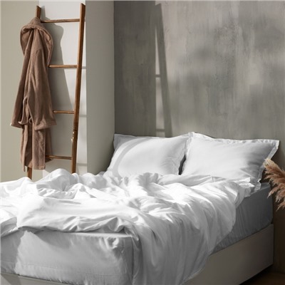 Пододеяльник SL Home Tencel 150*220 см , цв. белый