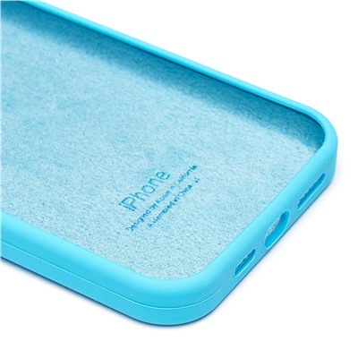 Чехол-накладка [ORG] Soft Touch для "Apple iPhone 14 Pro Max" (light blue) (212218)