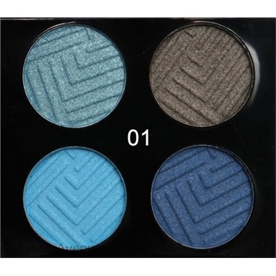 Тени O.TWO.O 4 Colours Eyeshadow арт.6053