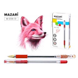 Ручка шариковая  MC GOLD красная 0.5мм M-5739-72 Mazari