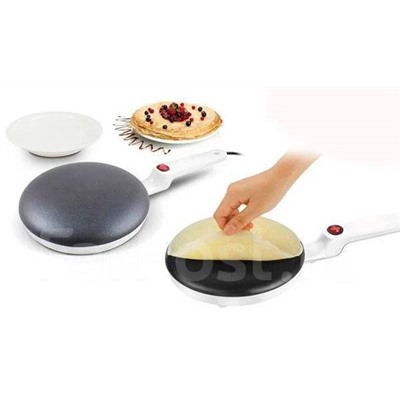 Электрическая блинница погружная DSP Crepe Maker 20см, белая