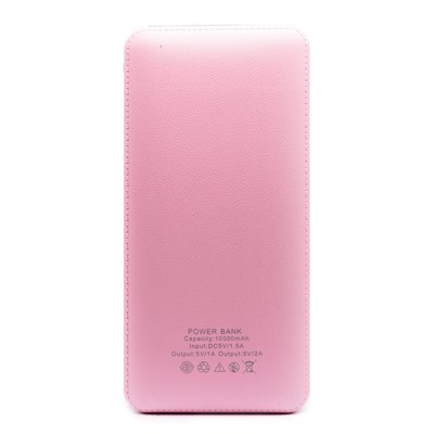 Внешний аккумулятор - PB22 (тех.уп) 10000mAh Micro/USB*2 (pink)