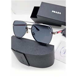 Набор мужские солнцезащитные очки, коробка, чехол + салфетки #21251502