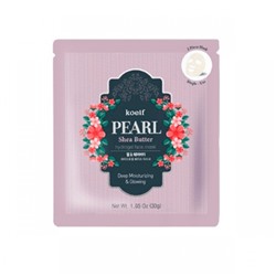 Маска для лица Koelf Pearl & Shea Butter