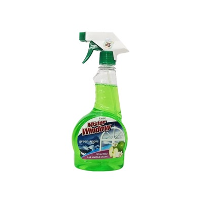 Средство для мытья окон Mister Window Яблоко Зеленое 500мл