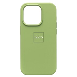 Чехол-накладка [ORG] Soft Touch для "Apple iPhone 14 Pro" (light green) (212201)