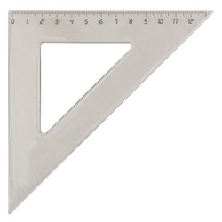 Треугольник 12 см. прозрачный тонированный Л-6205. в Екатеринбурге