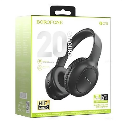 Bluetooth-наушники полноразмерные Borofone BO19 (повр. уп.) (black)