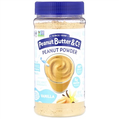 Peanut Butter & Co., Peanut Powder, Vanilla, 6.5 oz (184 g)