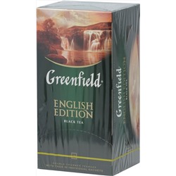 Greenfield. English Edition карт.упаковка, 25 пак.