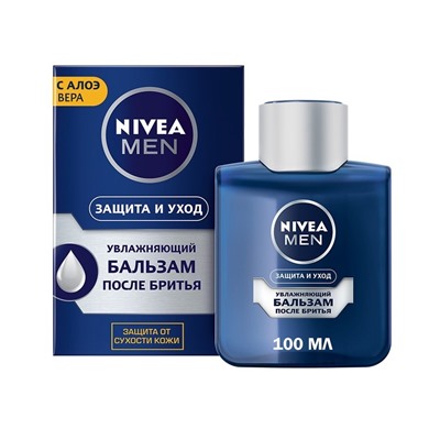 Бальзам после бритья NIVEA MEN Защита и уход увлажняющий (100мл) (81000)