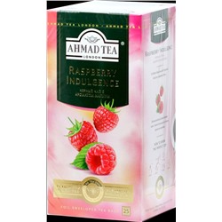 AHMAD TEA. Flavoured Collection. Raspberry Indulgence карт.пачка, 25 пак.