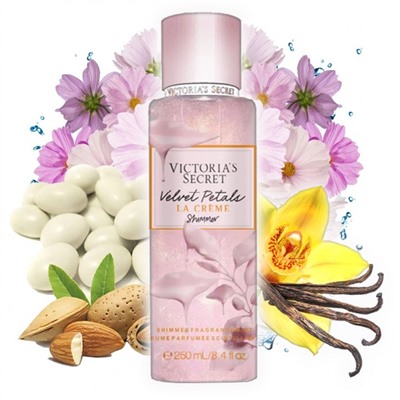 Парфюмированный спрей для тела Victoria's Secret Velvet Petals La Crème Shimmer