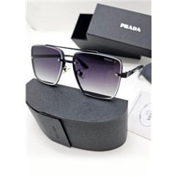 Набор мужские солнцезащитные очки, коробка, чехол + салфетки #21251465
