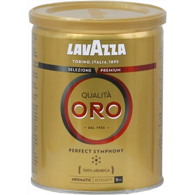 LAVAZZA. ORO (молотый) 250 гр. жест.банка