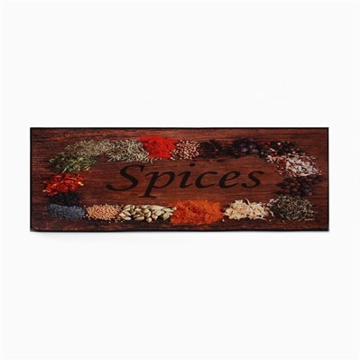 Коврик для кухни Этель "Spices" 40х120 см