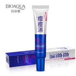 BIOAQUA ANTI-ACNE Увлажняющий крем для лица против акне , 30 г,12 шт/уп