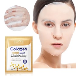 SADOER Омолаживающая маска для лица с коллагеном Collagen Anti-aging mask