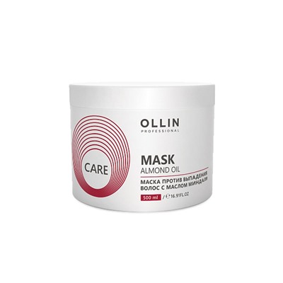 OLLIN CARE Маска против выпадения волос с маслом миндаля 500мл/ Almond Oil Mask