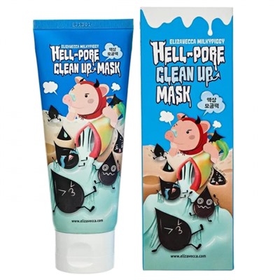 Маска-пленка для очищения пор Elizavecca Hell-Pore Clean Up Mask