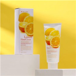 Увлажняющий крем для рук с экстрактом лимона 3W CLINIC Moisturizing Lemon Hand Cream, 100 мл