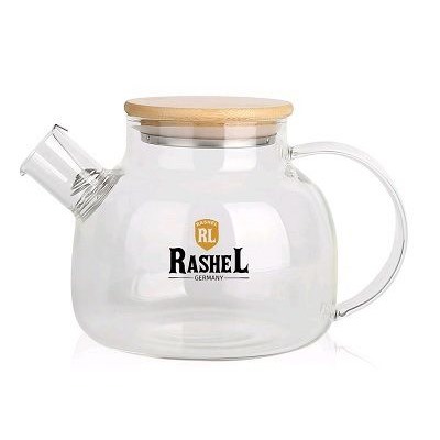 Чайник заварочный 1,0л стекло RASHEL