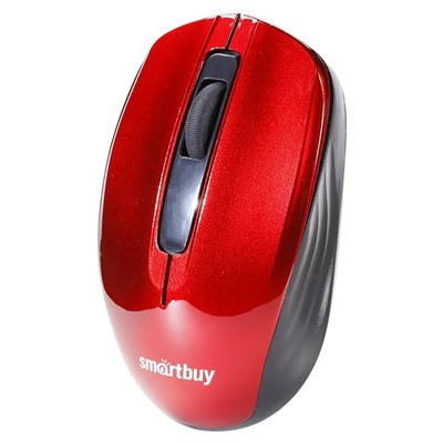 Мышь оптическая беспроводная Smart Buy SBM-332AG-R ONE 332 (red)