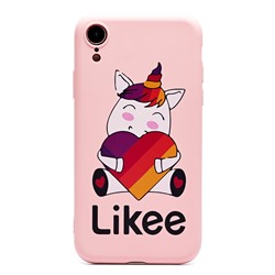 Чехол-накладка - SC220 для "Apple iPhone XR" (005) (pink)