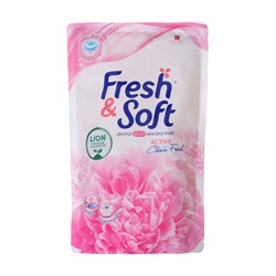 Гель для стирки Lion Fresh&Soft, "Сладкий поцелуй" 400 мл