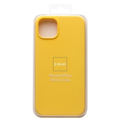 Чехол-накладка [ORG] Soft Touch для "Apple iPhone 14 Plus" (yellow) (212190)