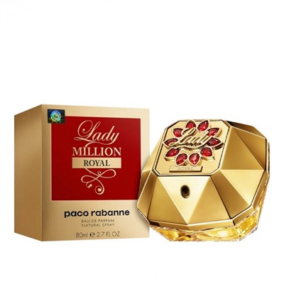 Парфюмерная вода Paco Rabanne Lady Million Royal женская (Euro A-Plus качество люкс)