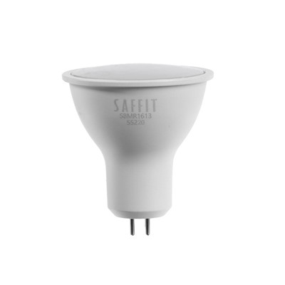 Лампа светодиодная SAFFIT, 11W 230V GU5.3 6400K MR16, SBMR1611