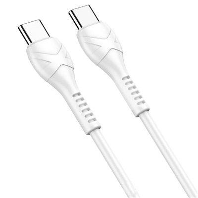 Кабель Type-C - Type-C Hoco X37 Cool power PD 60W 100см 3A  (white)