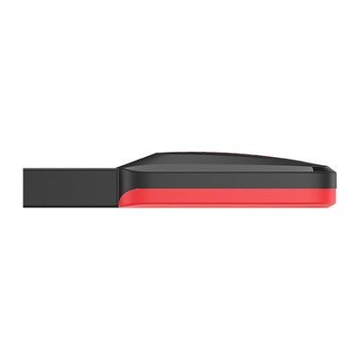 Флэш накопитель USB 128 Гб Netac U197 mini (black/red)