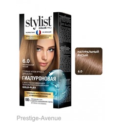 Стойкая крем-краска для волос Stylist Color Pro Тон 6.0 "Натуральный-Русый" 115 ml