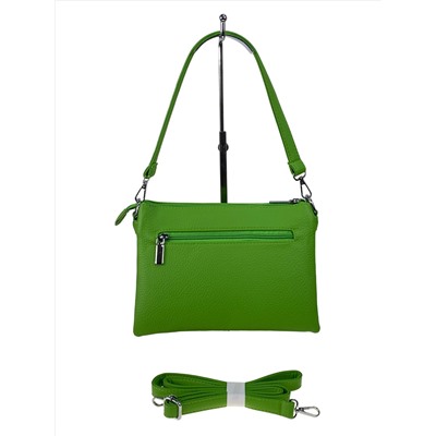 Женская сумка из искусственной кожи, цвет зеленый